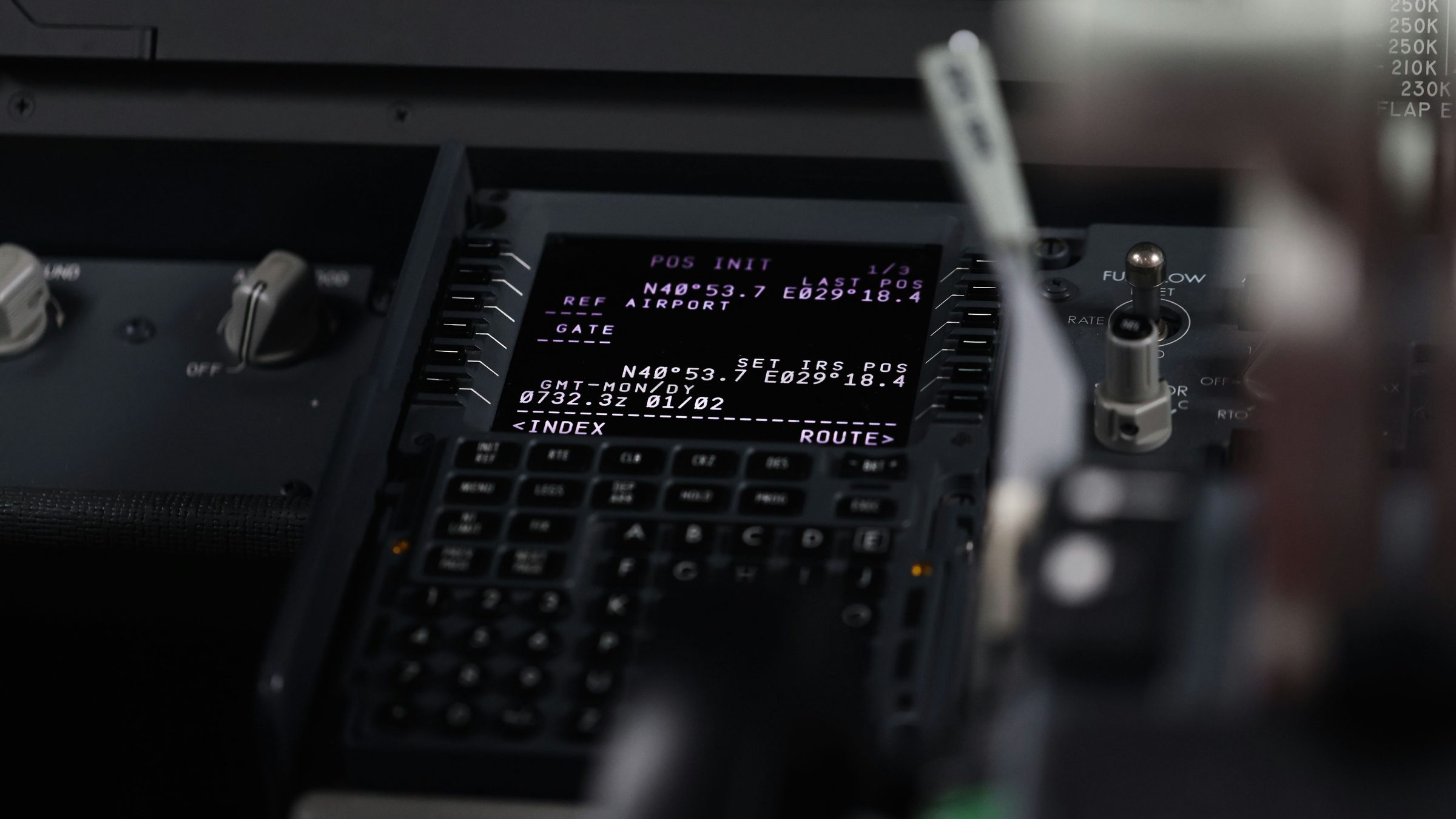 Flight deck CDU , AI systems entering aviation operations